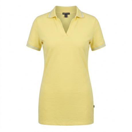 Casual Contrast Trim Short Sleeve Polo Dress