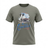 Men Pacific Cinerama Graphic Crew Neck T Shirt