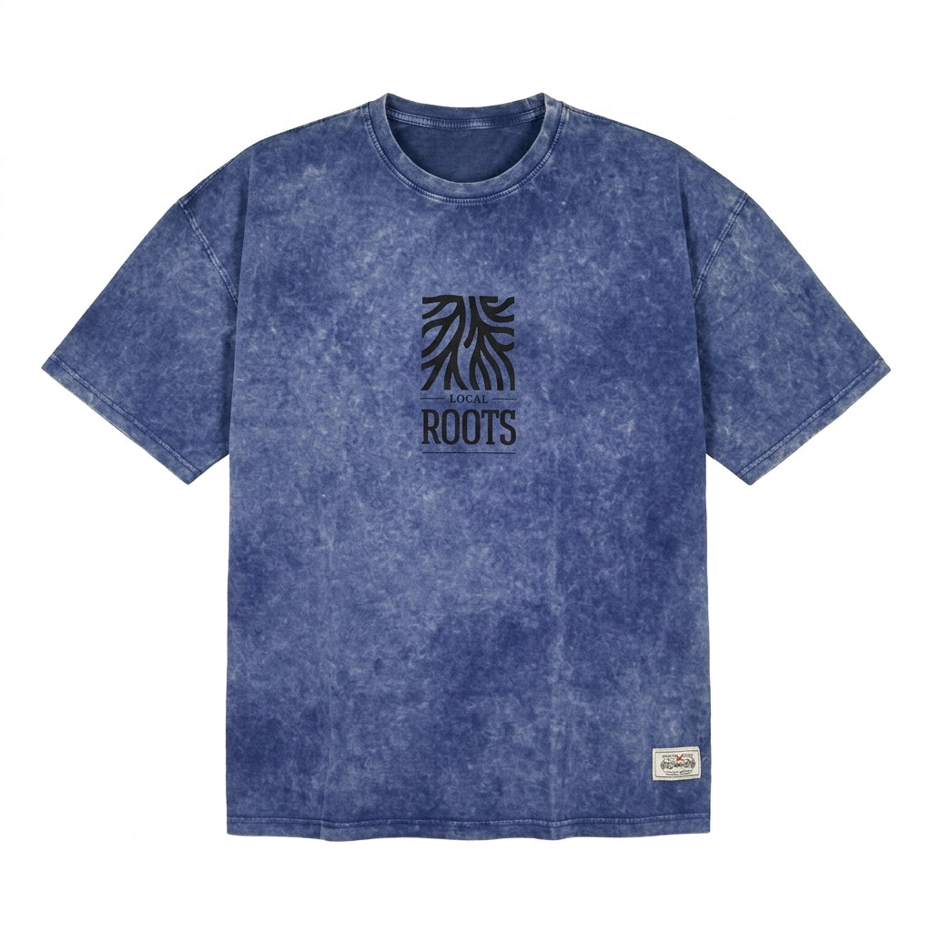Men Local Roots Graphic Crew Neck T Shirt