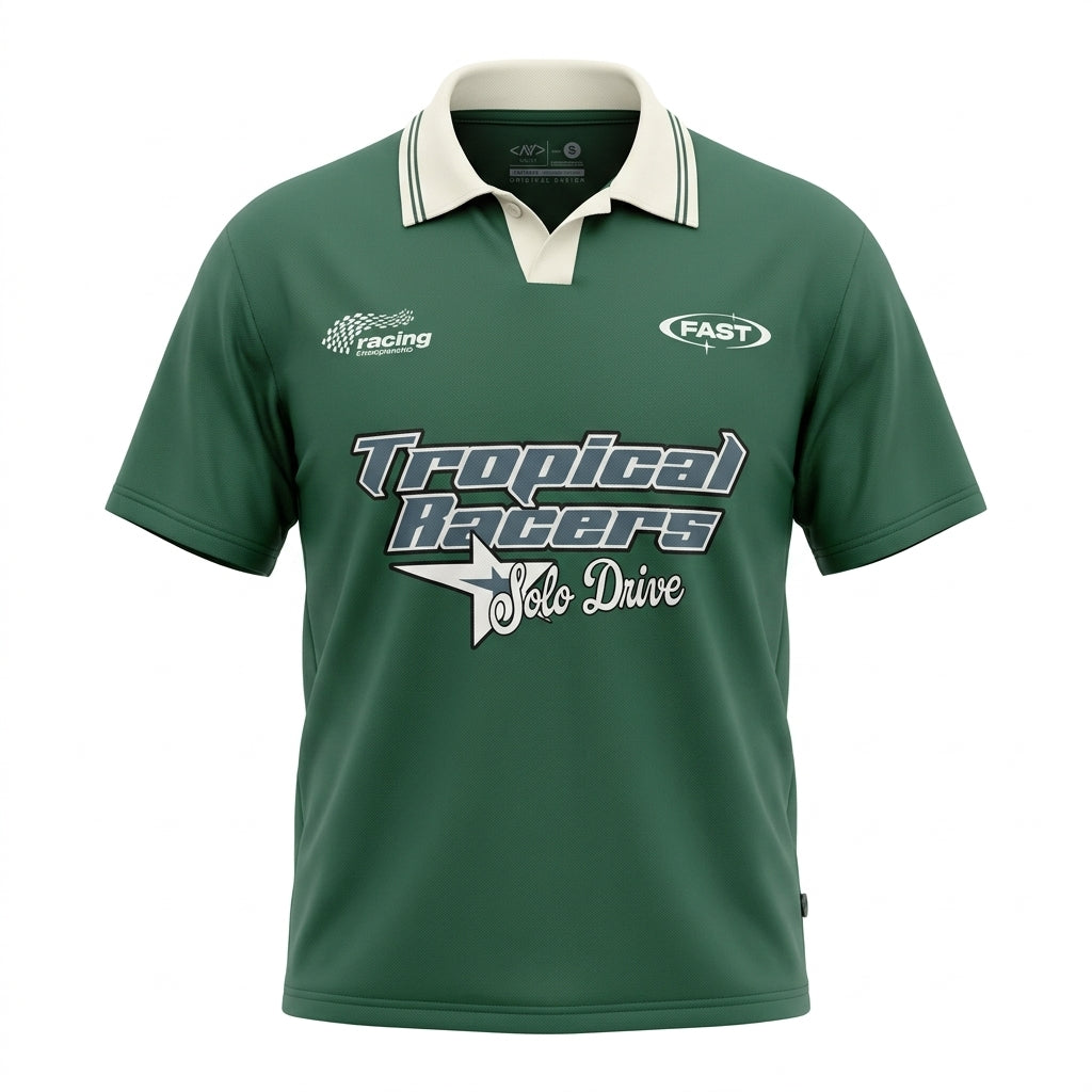 Boys Printed Polo T Shirt