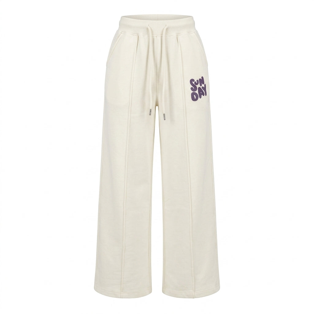 Girls Wide Leg Sweatpants