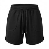 Girls Casual Drawstring Sweat Shorts
