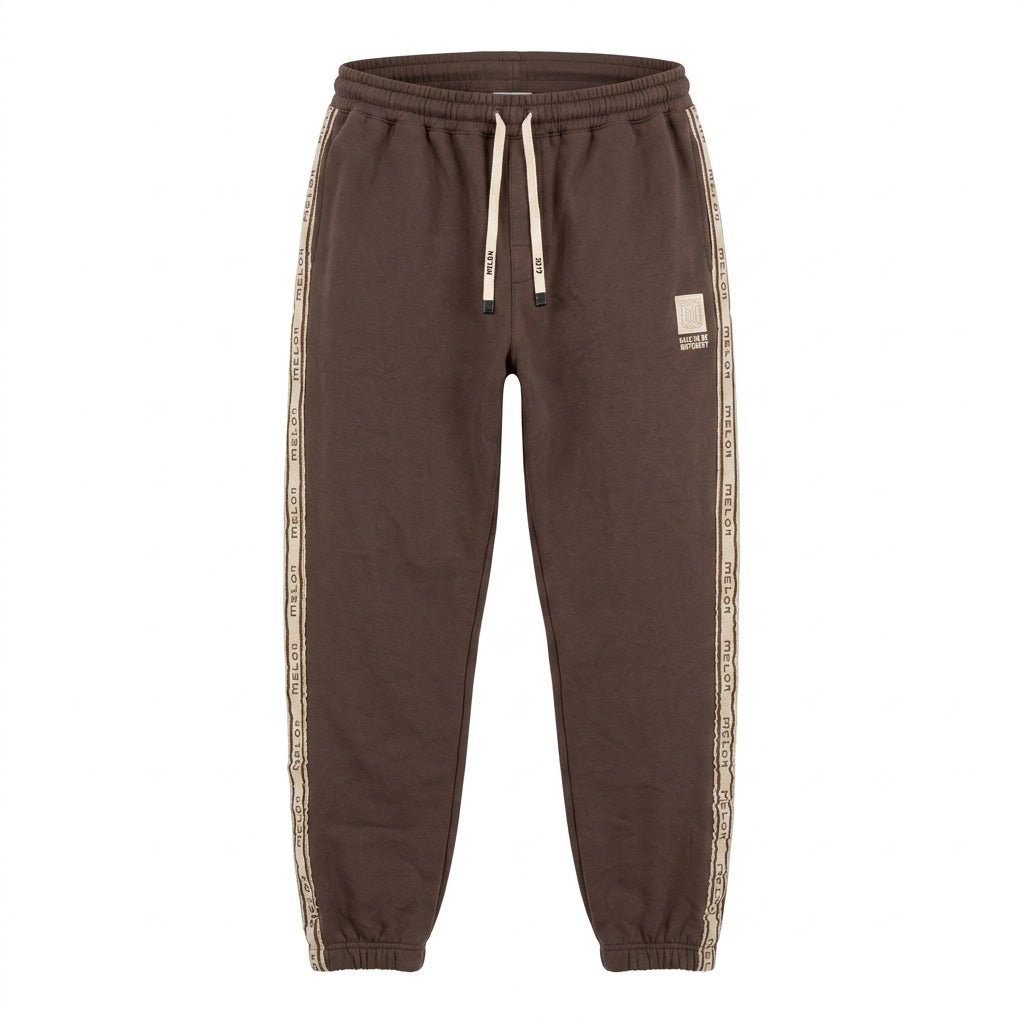 Boys Fleece Jogger Pants With Side Tape