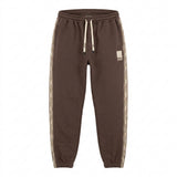 Boys Fleece Jogger Pants With Side Tape