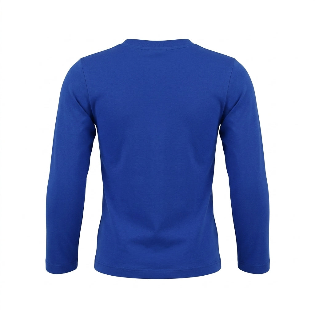 Kids Solid Long Sleeve T Shirt