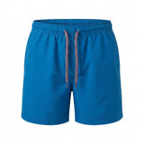 Men Drawstring Swim Shorts