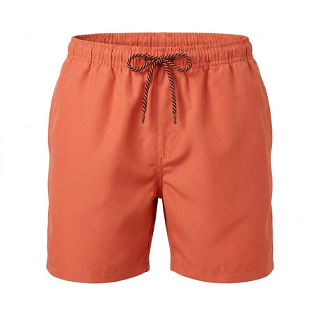 Men Drawstring Swim Shorts