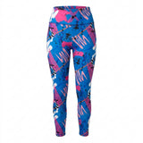 Girls Abstract Print Swim Leggings