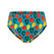 Girls Fruit Print Short Sleeve Swim Set