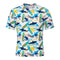 Boys Tropical Surf Print Short Sleeve Swim Set