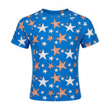 Boys 2 Piece Swimwear Set Starfish Rash Guard And Shorts