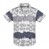 Kids Tropical Floral Short Sleeve Shirt