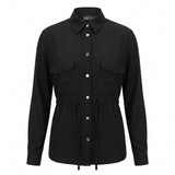 Women Utility Button Front Shirt
