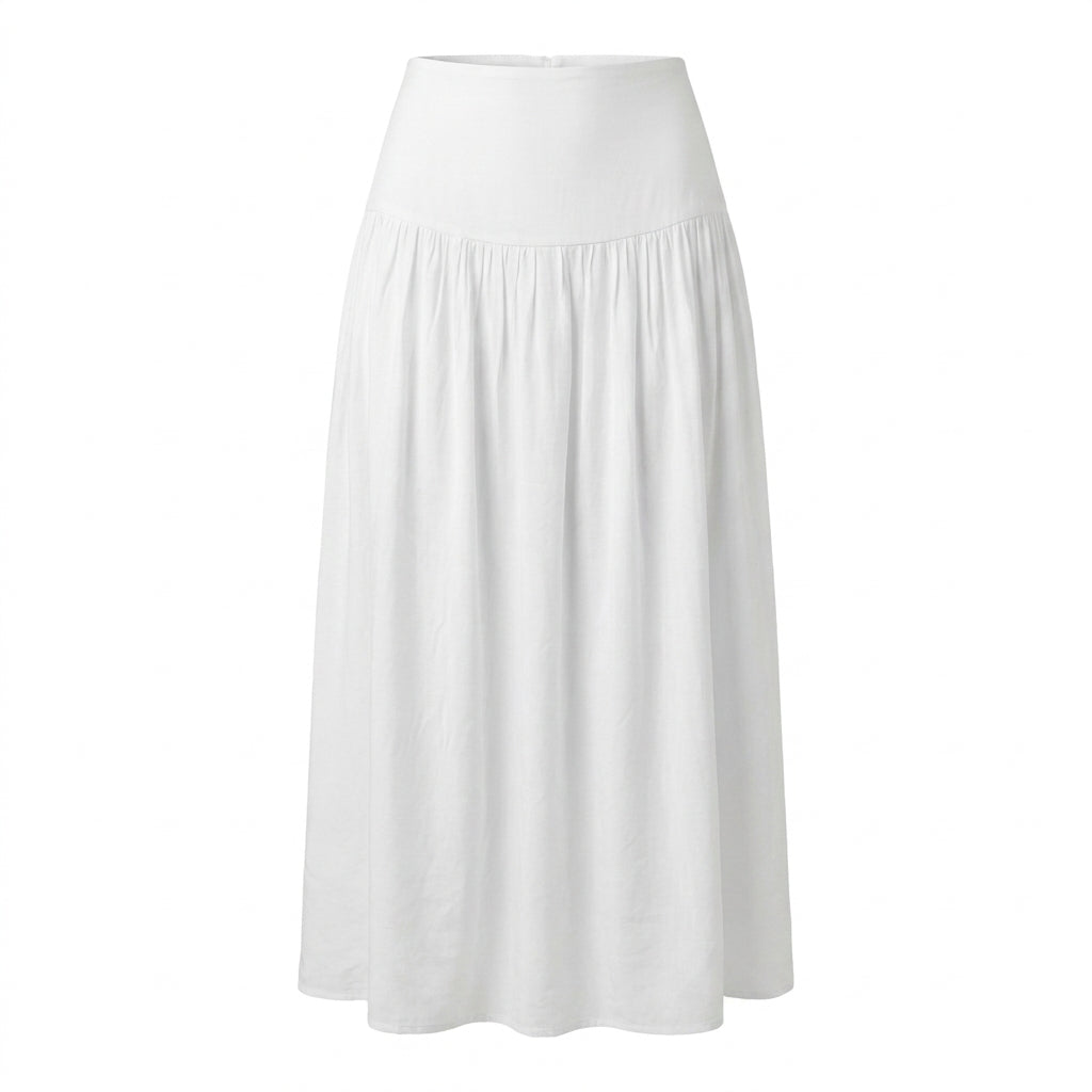 Women Gathered Maxi Skirt