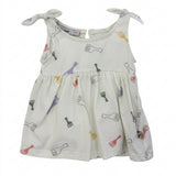 Printed Sleeveless Romper Dress