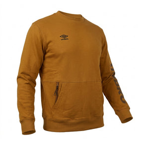 Men Crew Neck Sweatshirt With Zip Pocket