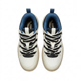 Chunky Court Sneakers With Gum Sole