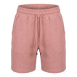 Girls Textured Drawstring Casual Shorts