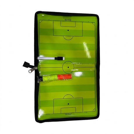 Coach Football Tactical Coaching Folder With Zipper Soccer Strategy Board And Match Planner