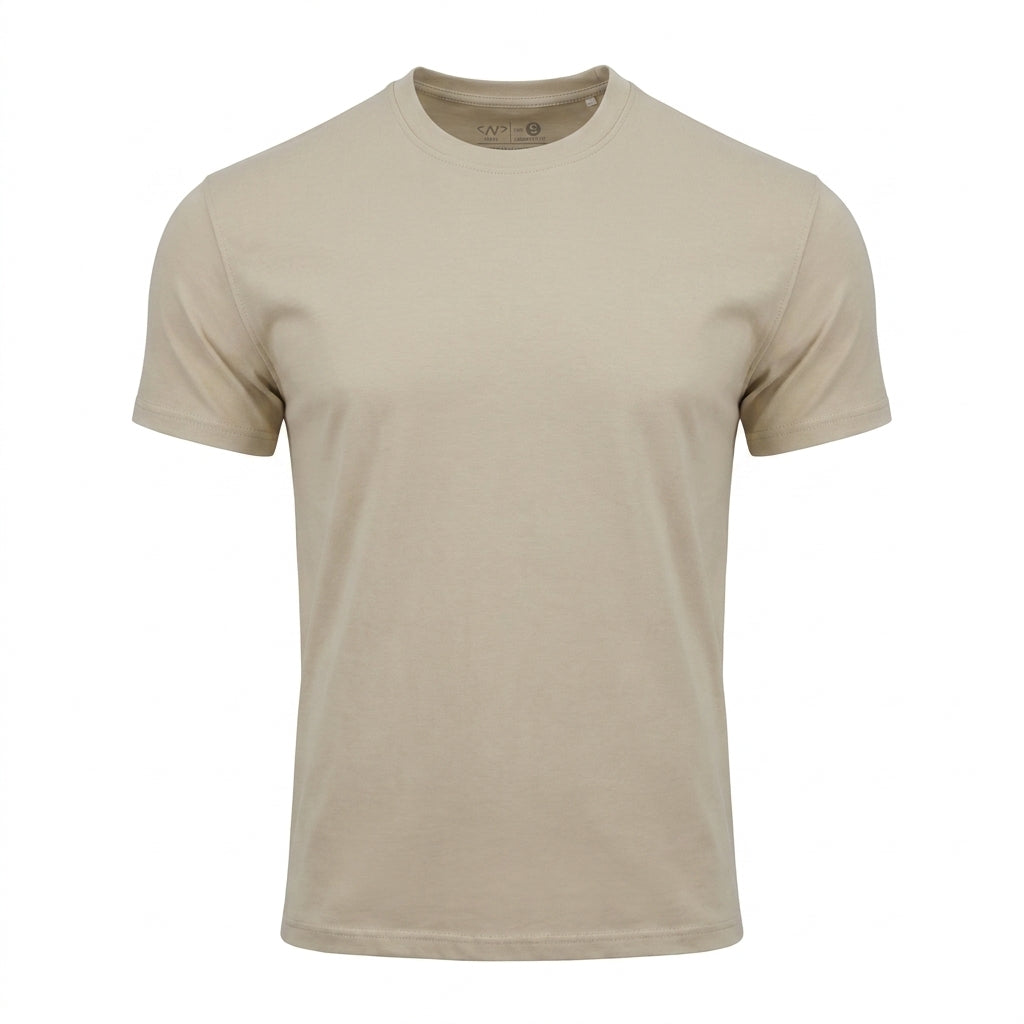 Men Basic Crew Neck T Shirt