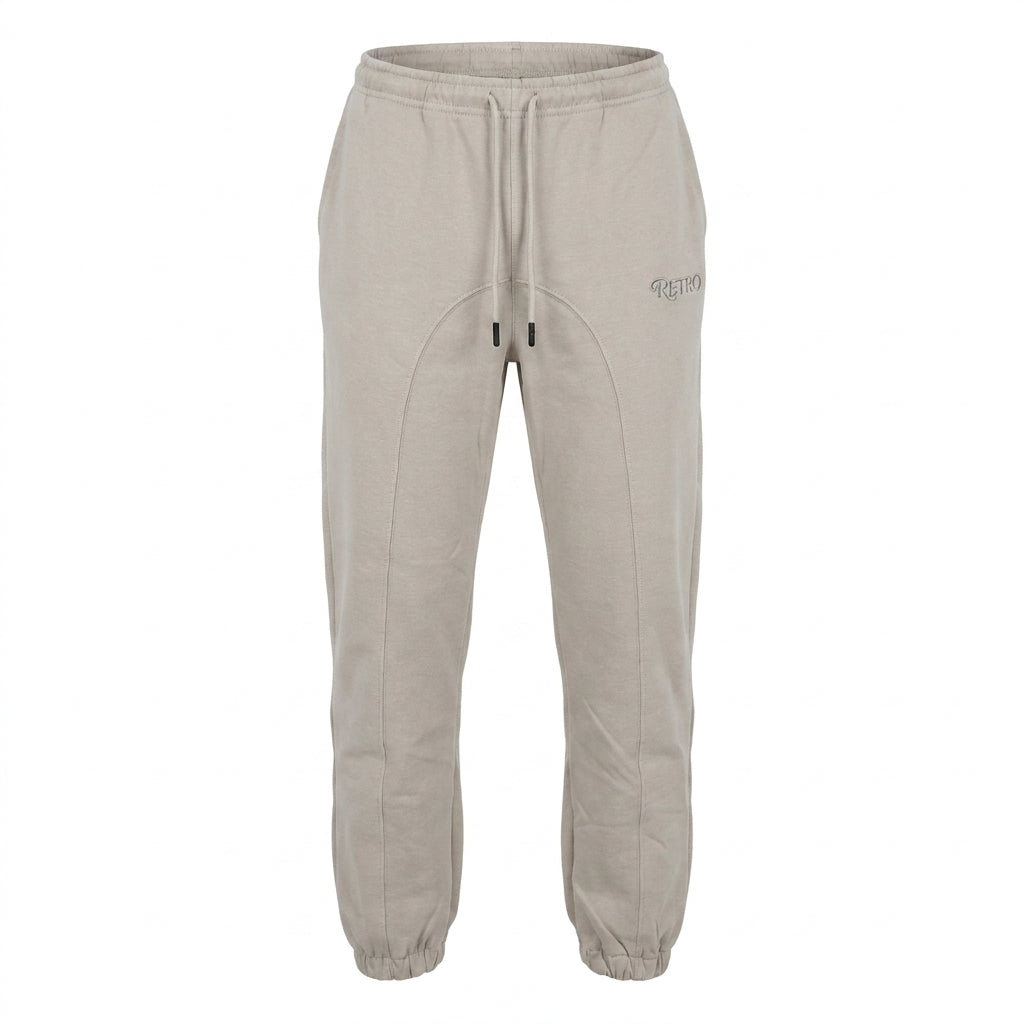 Men Jogger Pants With Back Pocket And Drawstring