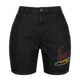 Boys Skate Graphic Denim Shorts