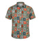 Boys Summer Print Short Sleeve Shirt