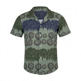 Kids Tropical Floral Short Sleeve Shirt