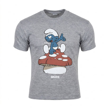 Boys Smurfs Graphic Crew Neck T Shirt