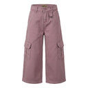 Girls Wide Leg Cargo Pants