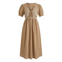 Women Crochet Midi Dress