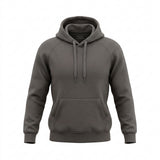 Men Solid Pullover Hoodie