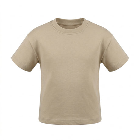 Kids Solid Short Sleeve T Shirt