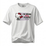 Girls Short Sleeve Hello Kitty Graphic T Shirt