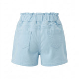 Kids Embroidered Floral Shorts