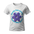 Girls Flower Graphic T Shirt