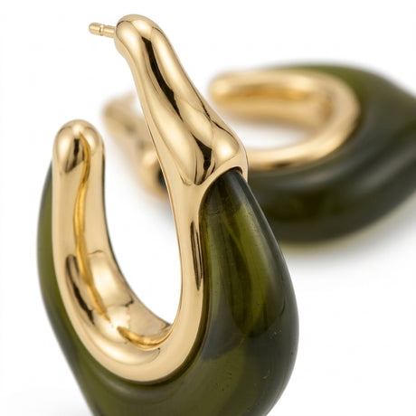 Women Tone And Sculptural Hoop Earrings