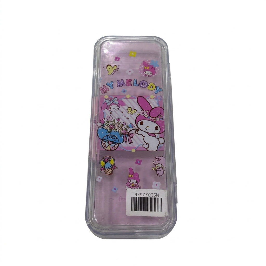My Melody Kids Pencil Case Hard Plastic Stationery Box