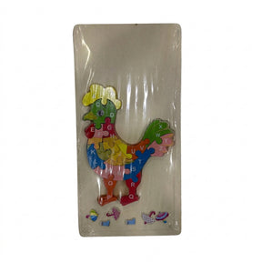 Wooden Alphabet Rooster Puzzle Board For Kids Educational Learning Toy