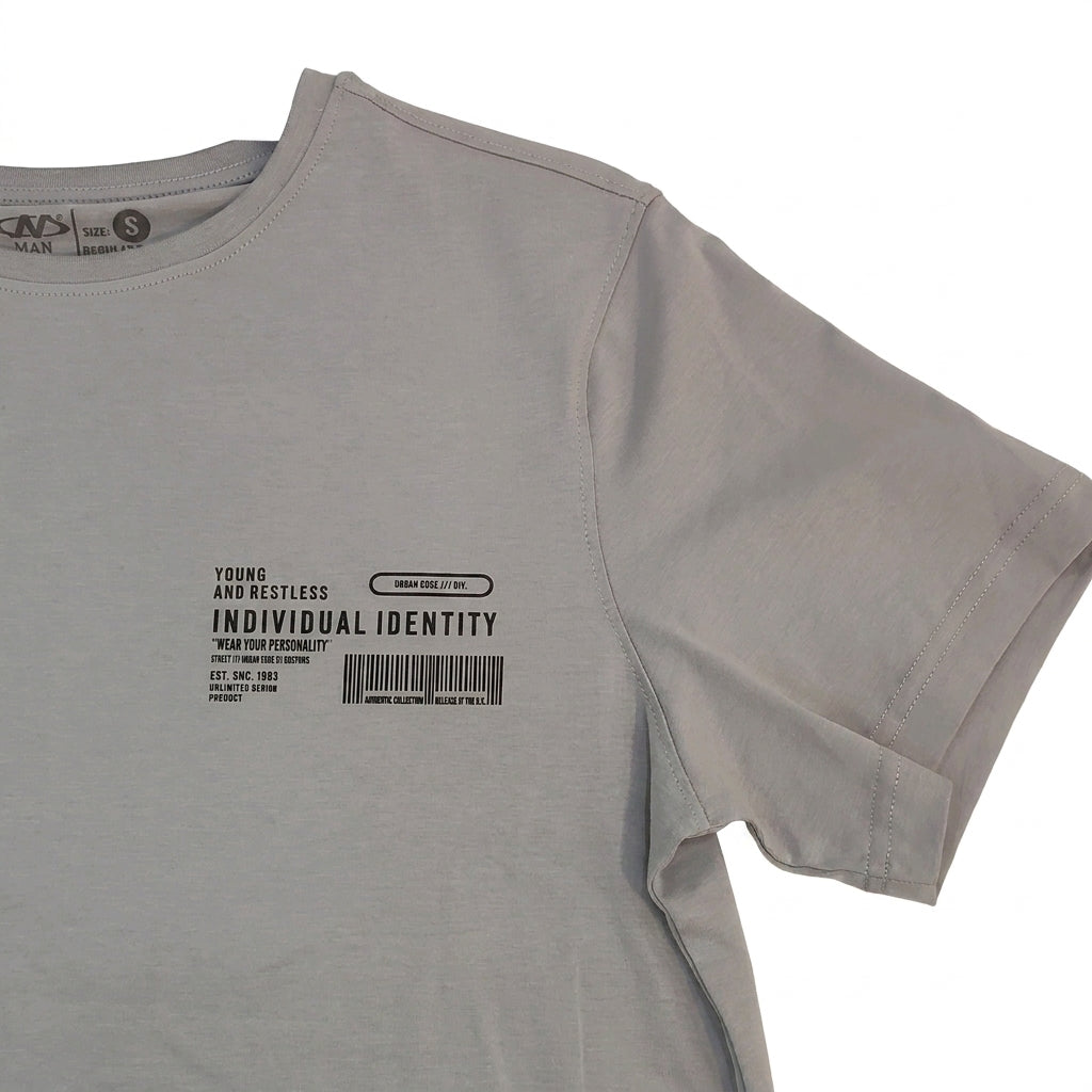 Men Graphic Crew Neck T Shirt