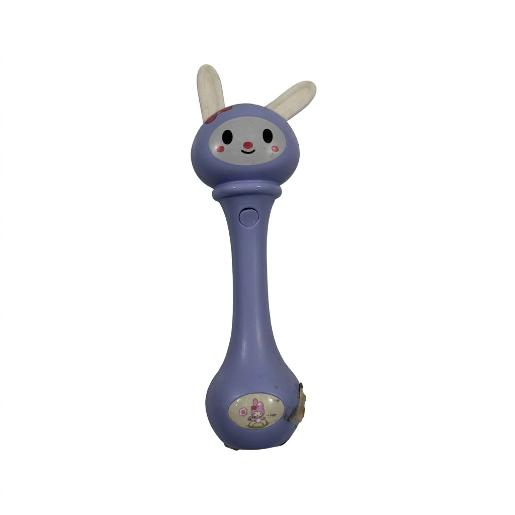 Baby Musical Bunny Rattle Stick Toy