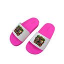 Women Beach Graphic Slide Sandals