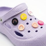 Coogx Girls Charm Clog Sandals