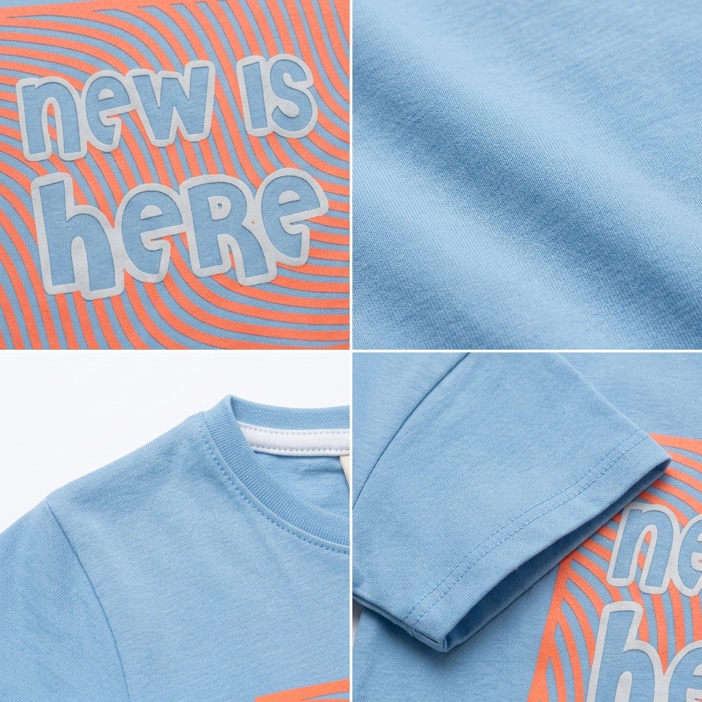 Kids New Is Here Graphic T Shirt