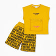 Girls Bella Summer Top And Printed Shorts Set