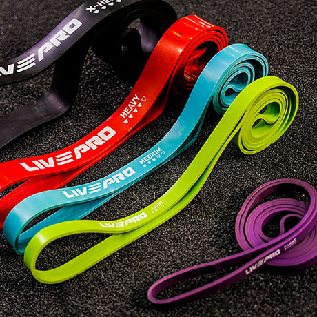 Resistance Loop Bands Set With Multiple Strength Levels