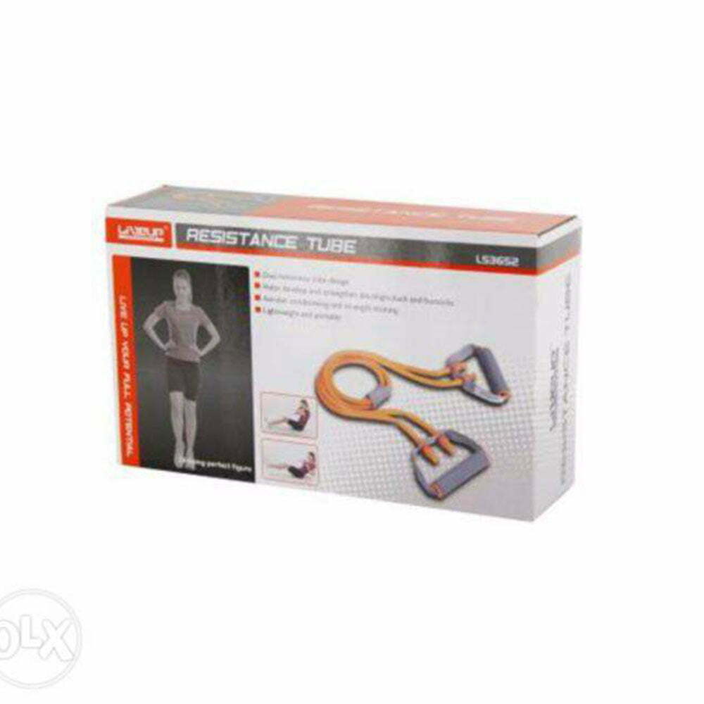 Resistance Tube With Handles Free Size