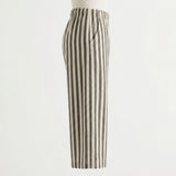 Kids Striped Button Front Vest