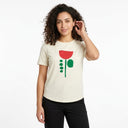 Casual Floral Graphic T Shirt