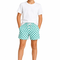 Boys Checkerboard Dolphin Hem Shorts